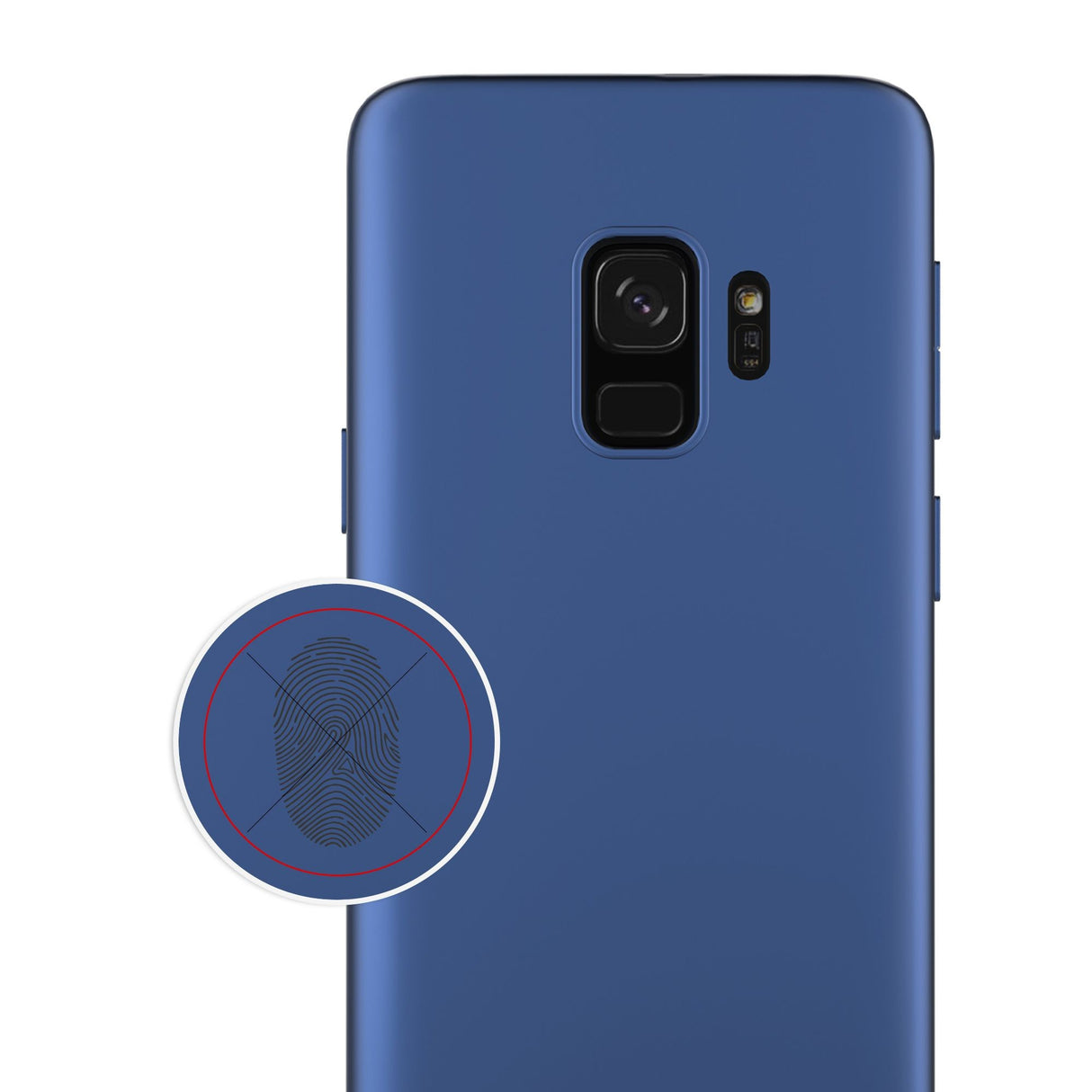 Husa Samsung Galaxy S9 Luxury Case Albastru - vivimall.ro