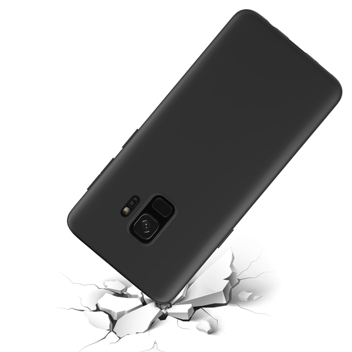 Husa Samsung Galaxy S9 Plus Luxury Case Negru - vivimall.ro