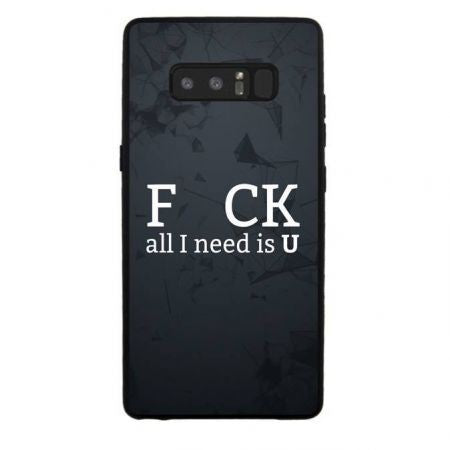 Husa Samsung Note 8 Multicolor Mesaj Lup - vivimall.ro