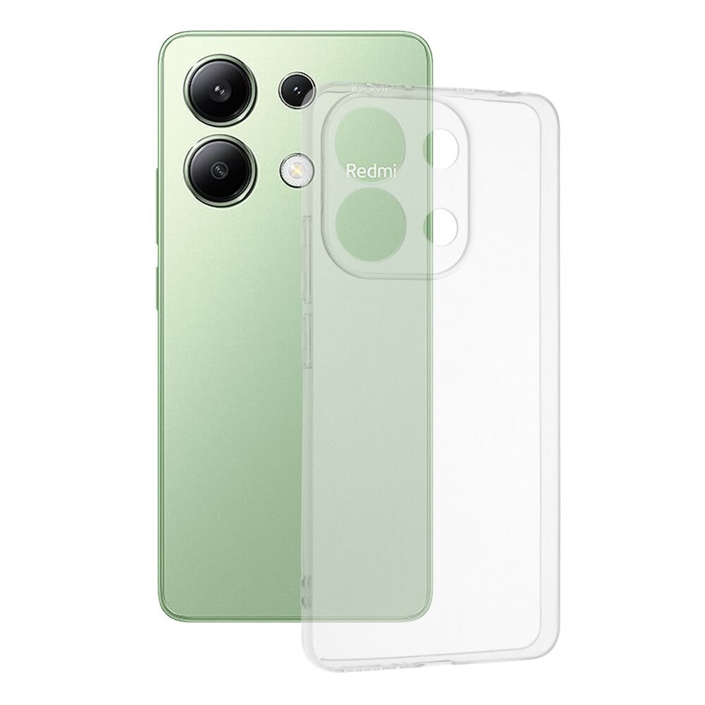 Husa Telefon, Vivimall, Compatibila Xiaomi Redmi Note 13 4G, Carcasa TPU, Protectie Camere, 1.5 mm, Transparent - vivimall.ro