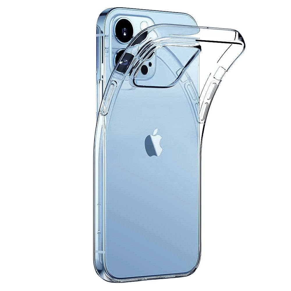 Husa TPU pentru iPhone 14 Plus, Flippy, Silicon, Protectie Antisoc, Transparenta - vivimall.ro