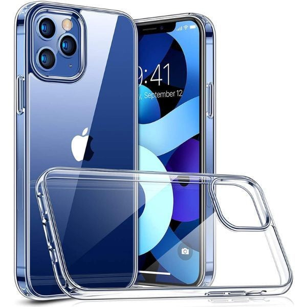 Husa TPU pentru iPhone 14 Pro, Flippy, Silicon, Protectie Antisoc, Transparenta - vivimall.ro