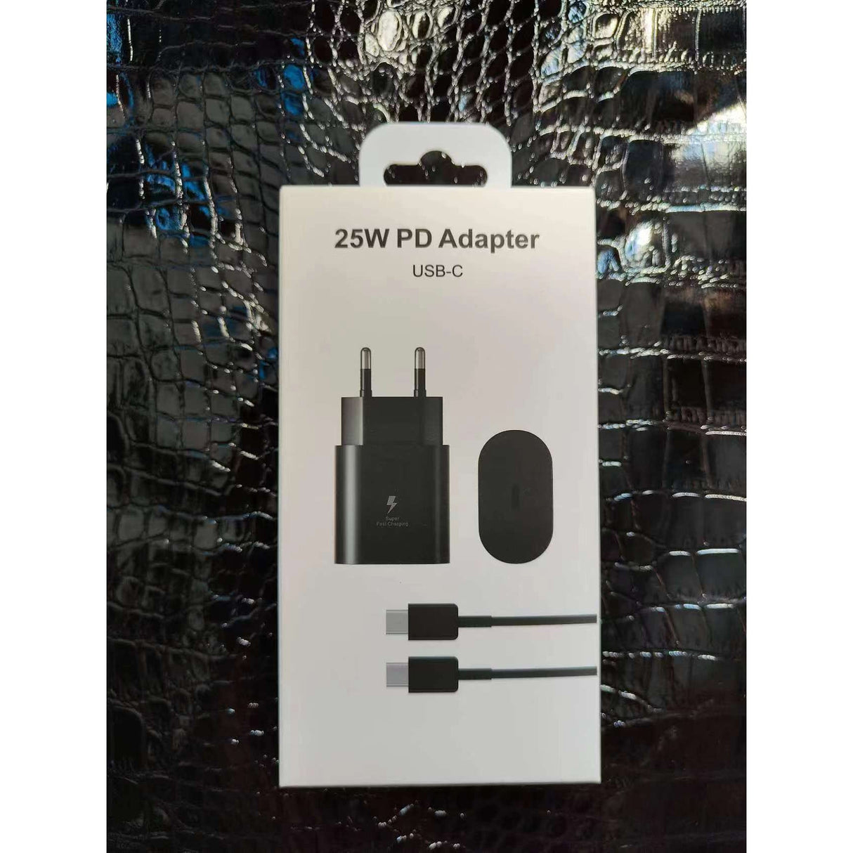 Incarcator Universal 25 W USB-C + Cablu Type-C, Vivimall, Negru - vivimall.ro