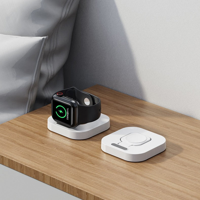 Detaliu conector TYPE-C încărcător wireless Apple Watch, compatibilitate universală