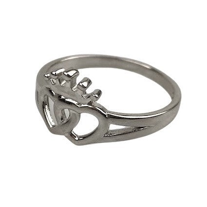 Inel, Jolie Silver, Argint 925, Coroana cu Inimi M 51