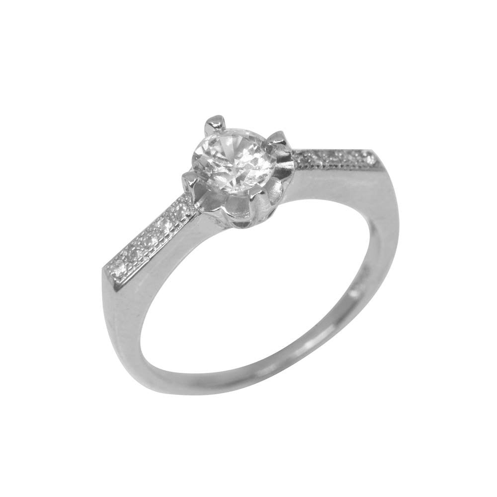 Inel Argint 925 Logodna, Marime 52 - vivimall.ro