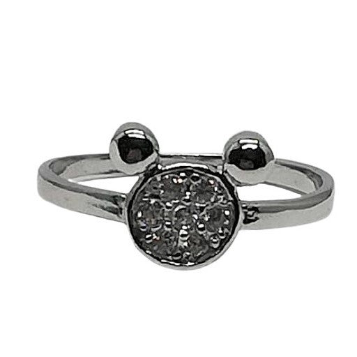 Inel Argint 925, Mickey Mouse M 50 - vivimall.ro