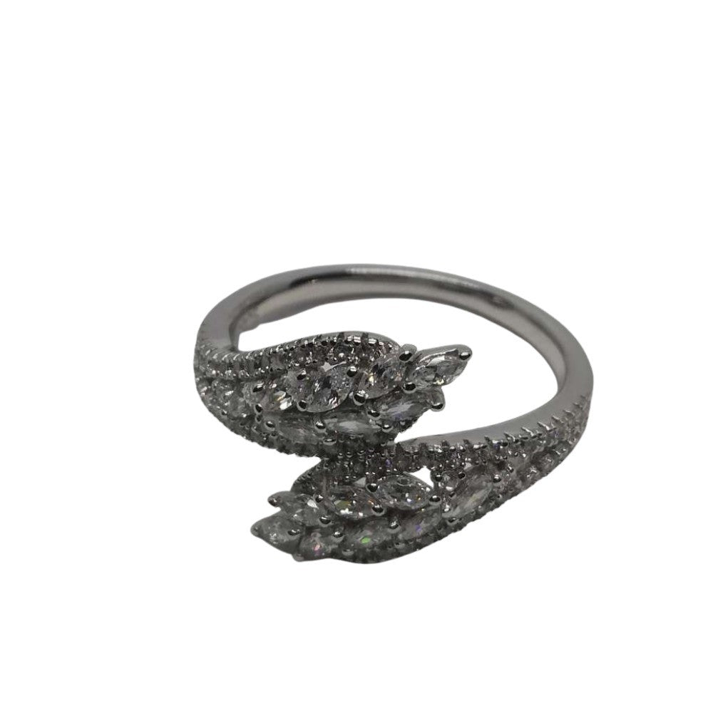 Inel Argint 925 Spic cu Pietre, M 51 - vivimall.ro