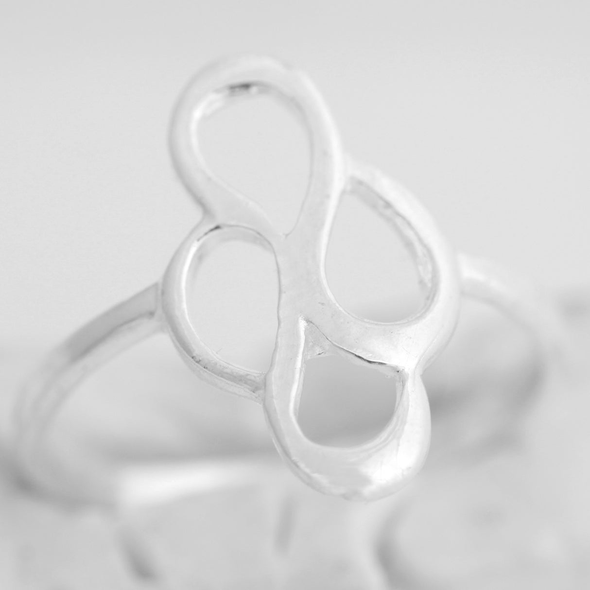 Inel din Argint 925 cu model Infinit, marimea 51 - vivimall.ro