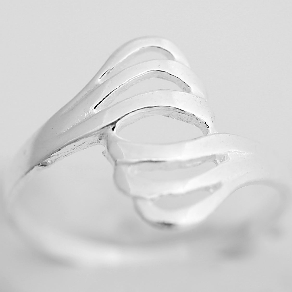 Inel din Argint 925, model Coada de Paun, marimea 49 - vivimall.ro