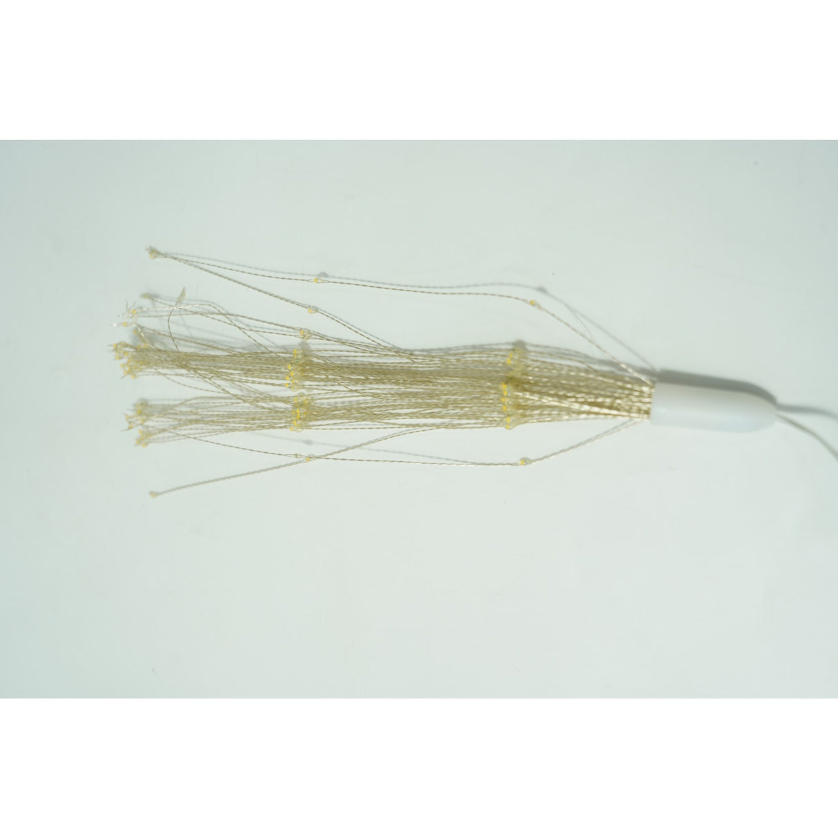 Instalatie Craciun, 150 LED-uri, alb cald, telecomanda 8 functii, cu baterii, explozie fireworks, fir cupru, interior/exterior, Vivimall - vivimall.ro