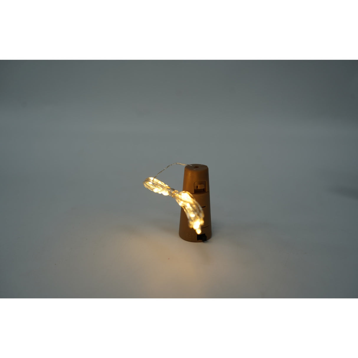 Instalatie de Craciun, Liniara, 2 m, Baterii, 20 LED-uri, Alb Cald, Fir Cupru, Interior/Exterior, Flippy - vivimall.ro