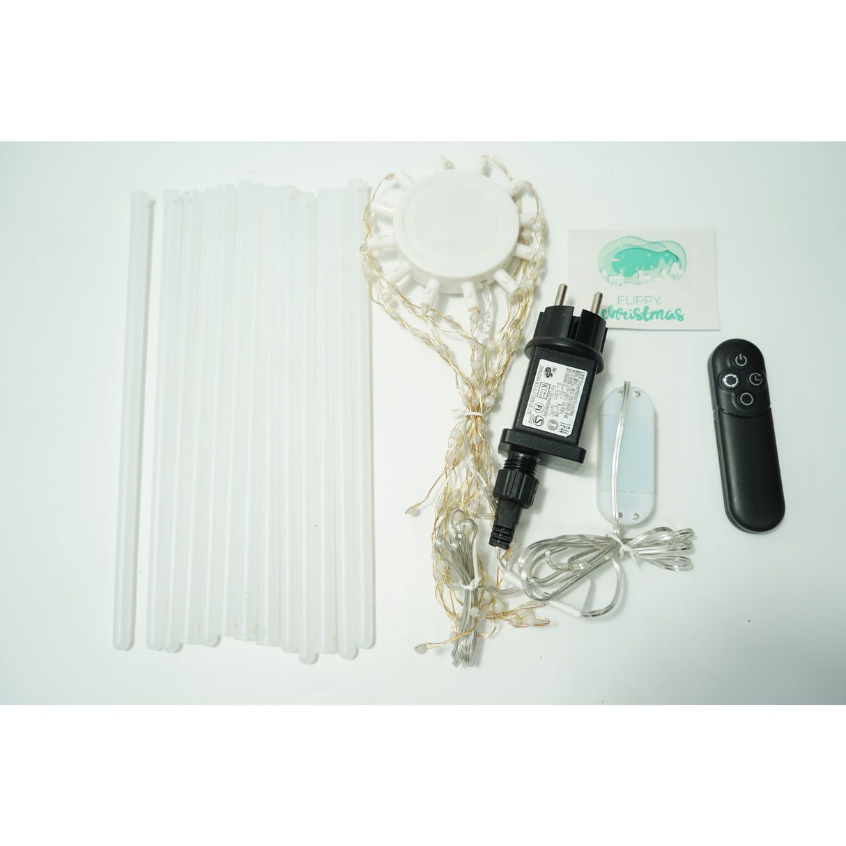 Instalatie de Craciun,96 LED-uri,joc de lumini,multicolor RGB,moara de vant,cu transformator,fir cupru,interior/exterior,Vivimall - vivimall.ro