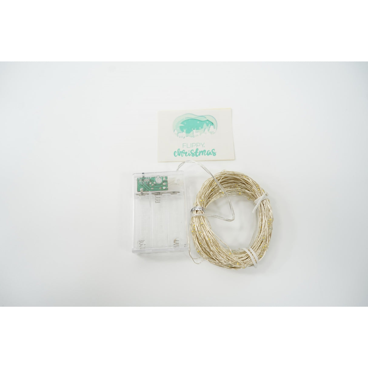 Instalatie de Craciun cu Baterii Tip Liniar, 2 jocuri de lumini, Fir Cupru 3 m 30 LED -uri, Alb Cald - vivimall.ro