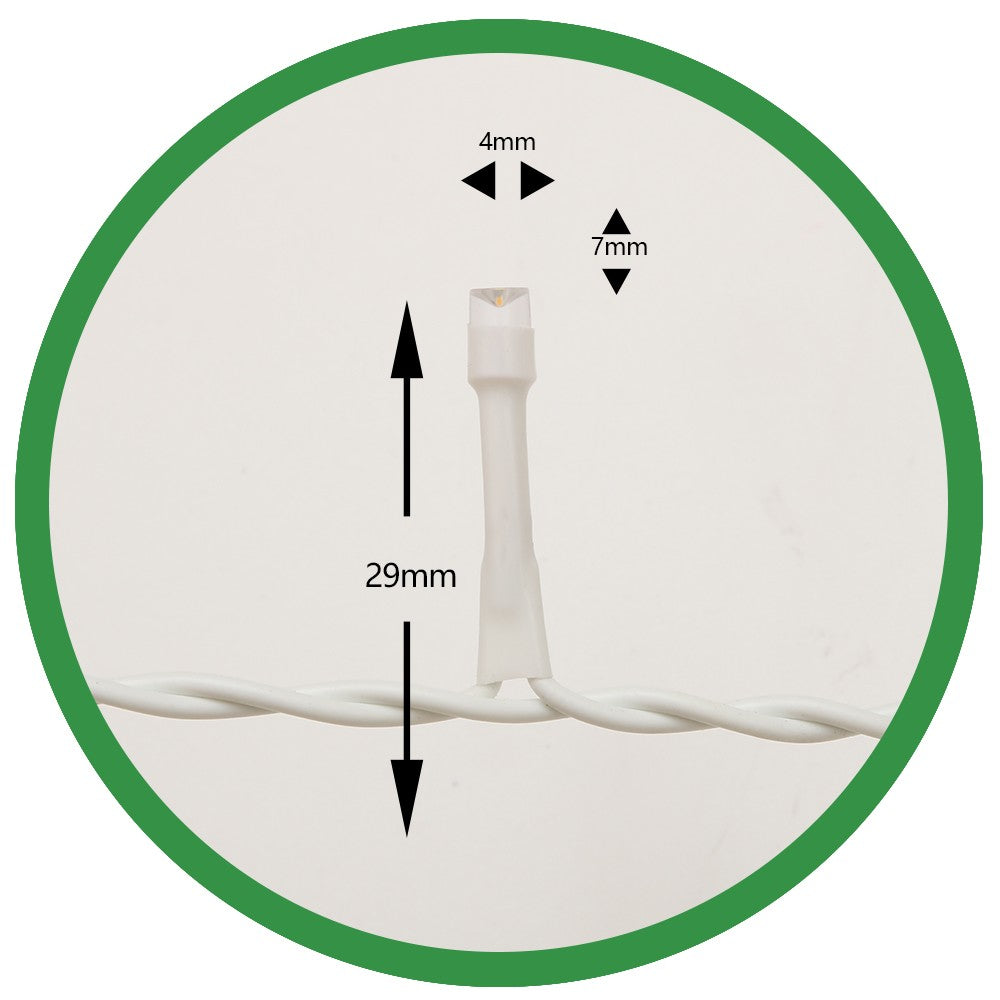 Instalatie de Craciun, Premium Flippy®, Tip Franjuri cu Flash, 4 m, 132 LED-uri, Alb Cald, Interconectabila - vivimall.ro