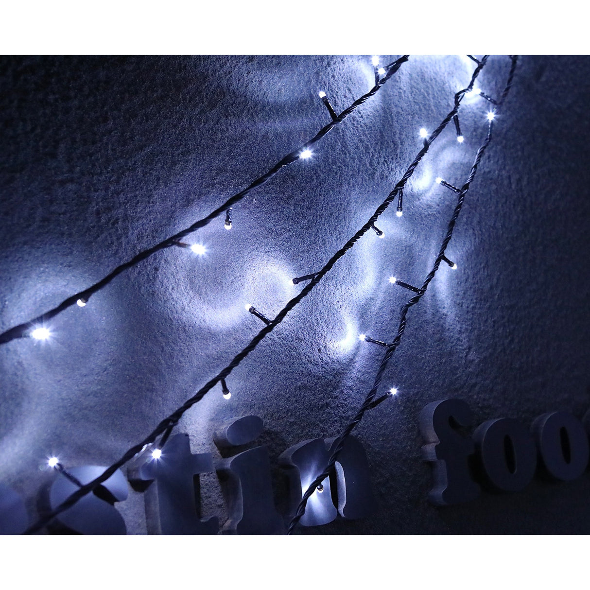 Instalatie de Craciun, Premium Flippy®, Tip Liniara, 21 m, 300 LED-uri, Interconectabila, Alb Rece - vivimall.ro