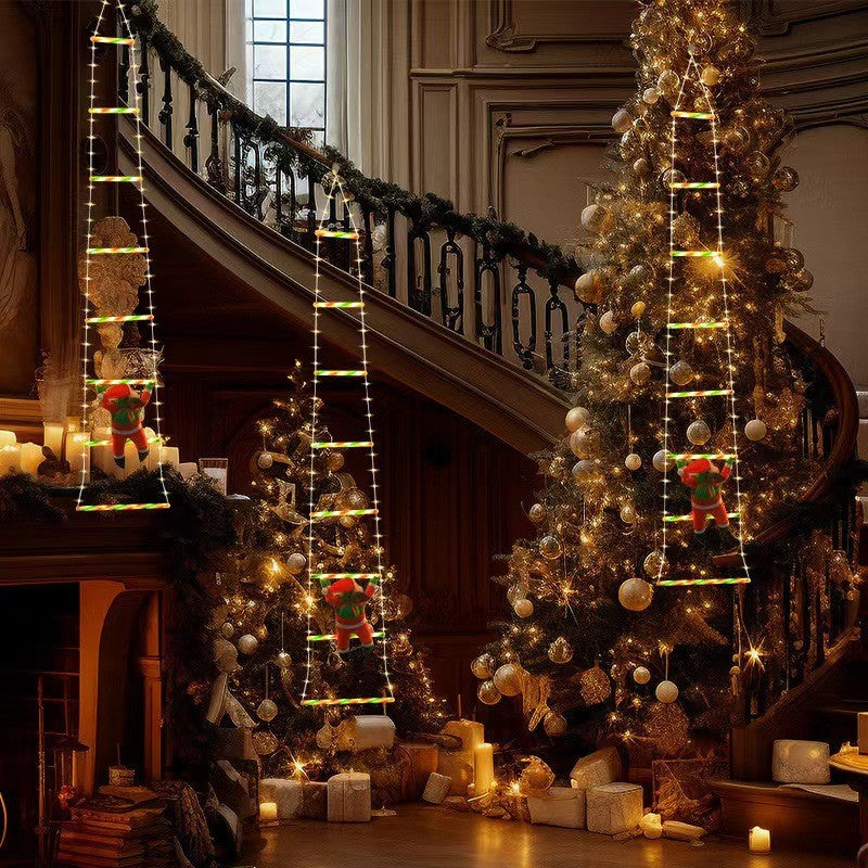 Instalatie Led De Craciun, Cu Accesorii, Lumina Calda, Lungime 1.5M, 8 Trepte, 120 De Luminite, 8 Moduri - vivimall.ro