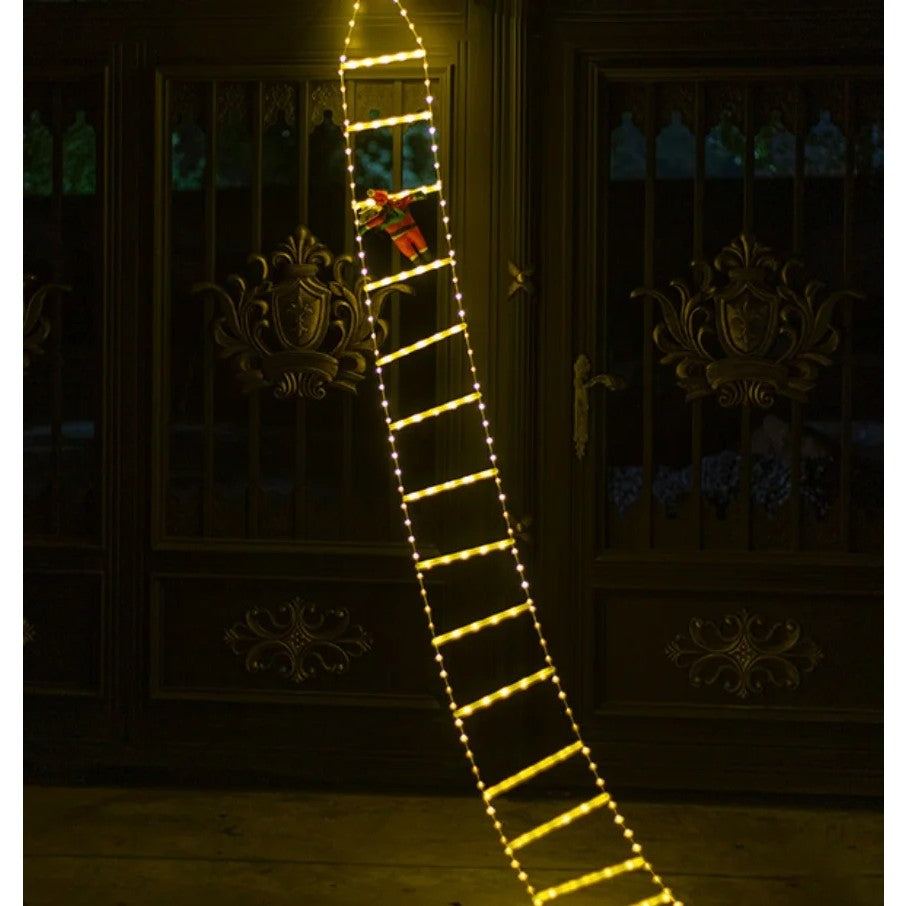 Instalatie Led De Craciun, Cu Accesorii, Lumina Calda, Lungime 3 M, 16 Trepte, 288 De Luminite, 8 Moduri - vivimall.ro