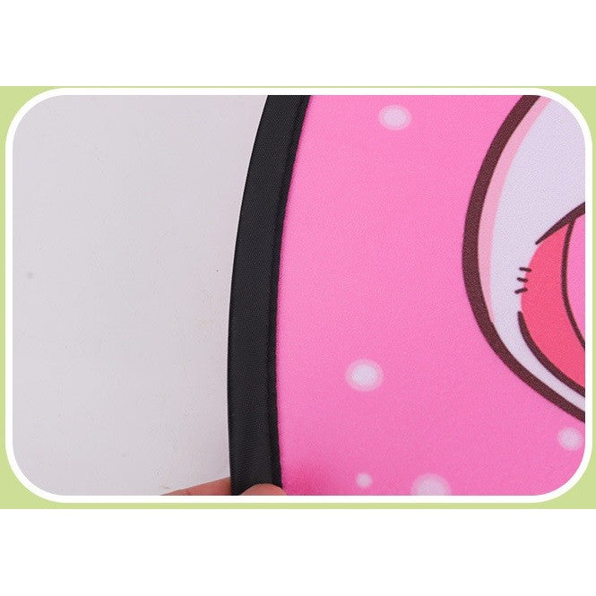 Joc Darts Vivimall pentru Copii, Placa Pliabila 36.5 cm, 8 Mingii Velcro/Scai Simple, 2 Mingii Luminoase, Model Acadele, Roz - vivimall.ro