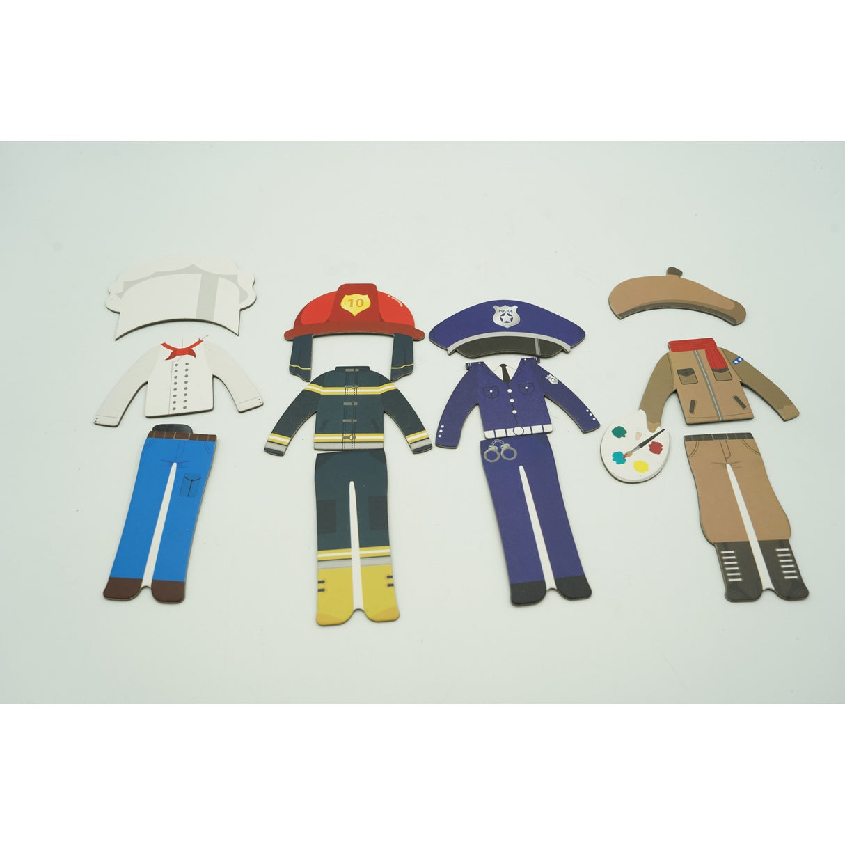 Joc magnetic dress, papusa magnetica cu multiple haine, 26 de piese, pentru copii, +3 ani, multicolor - vivimall.ro