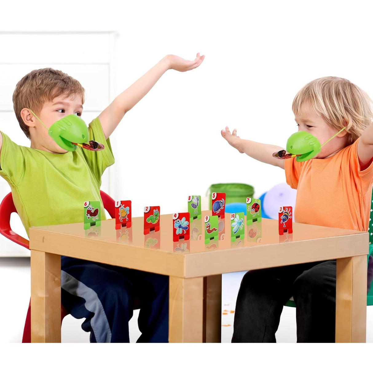 Joc de Societate, Flippy, Tip Cameleon, Competitie, Inlaturare Adeversar, +4 Ani, Multiciolor