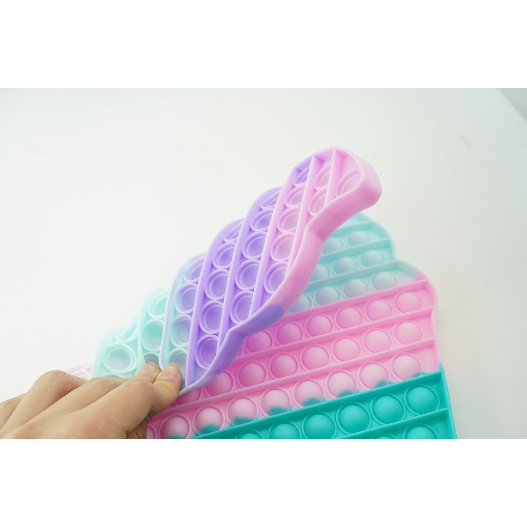 Jucarie antistres din silicon Flippy®, Pop it Now and Flip It, Briosa, urias, Multicolor - vivimall.ro