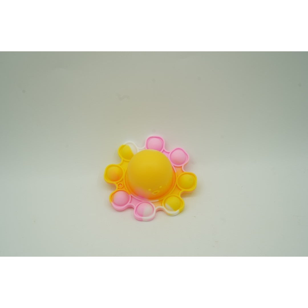 Jucarie antistres din silicon, Flippy®, Pop It Now and Flip It, Caracatita reversibila, Multicolor, V3 - vivimall.ro