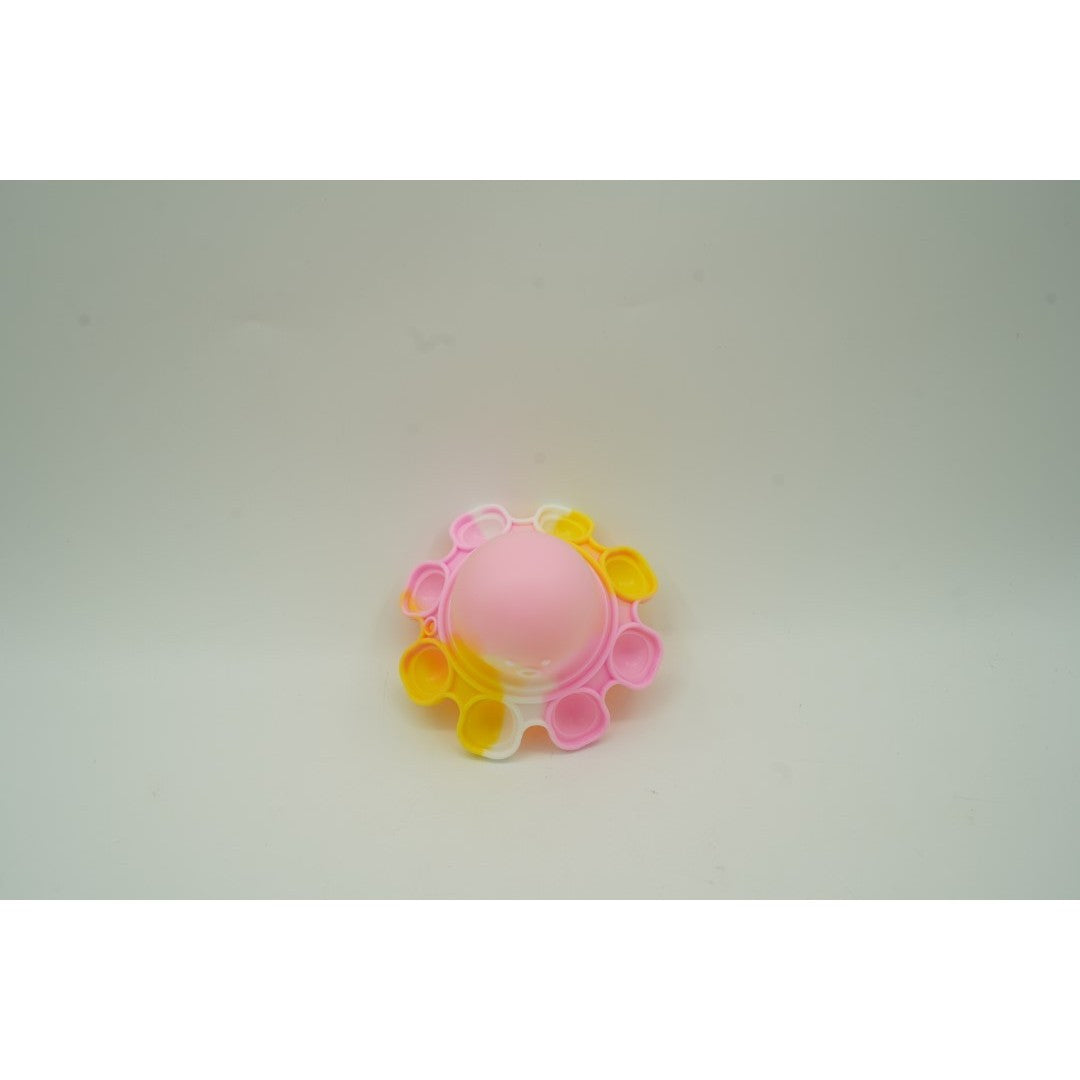 Jucarie antistres din silicon, Flippy®, Pop It Now and Flip It, Caracatita reversibila, Multicolor, V3 - vivimall.ro