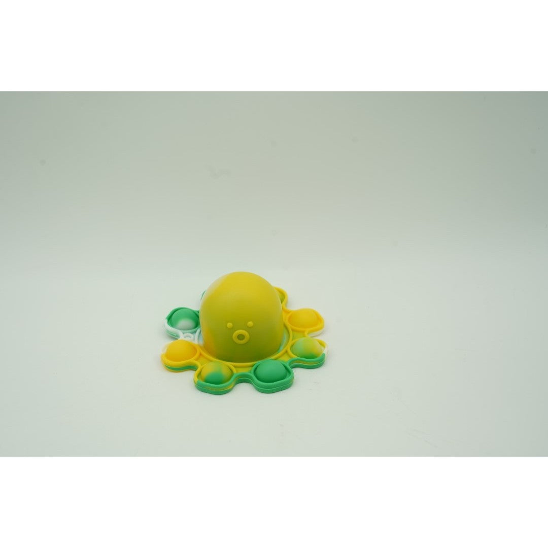 Jucarie antistres din silicon, Flippy®, Pop It Now and Flip It, Caracatita reversibila, Multicolor, V5 - vivimall.ro