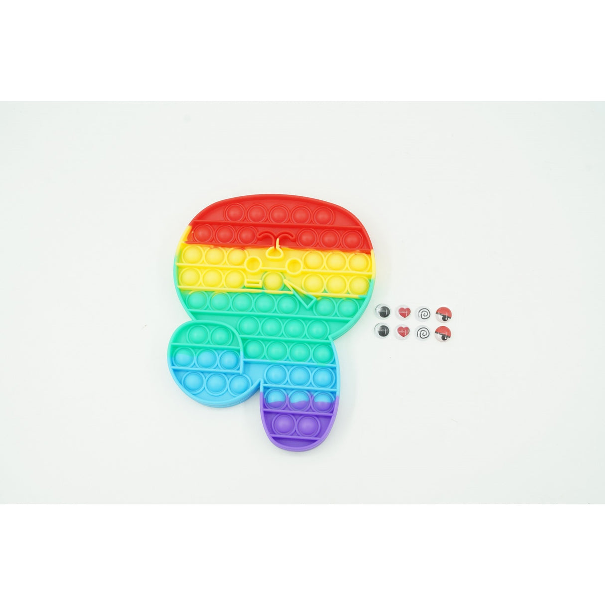 Jucarie antistres din silicon, Flippy, Pop It Now and Flip It, Iepuras, Multicolor - vivimall.ro