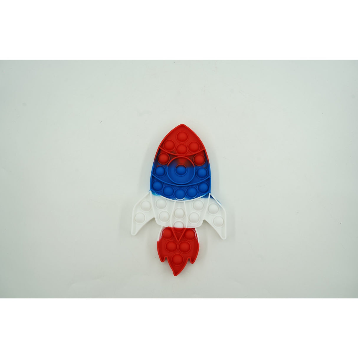 Jucarie antistres din silicon Flippy, Pop it Now and Flip It ,Racheta ,Multicolor - vivimall.ro