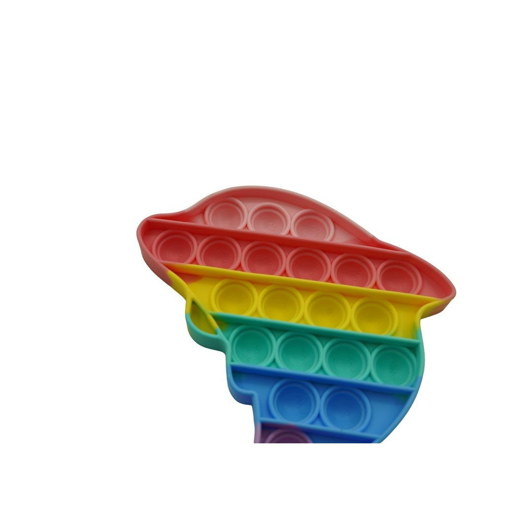 Jucarie Antistres Din Silicon, Pop It Now And Flip It, Delfin