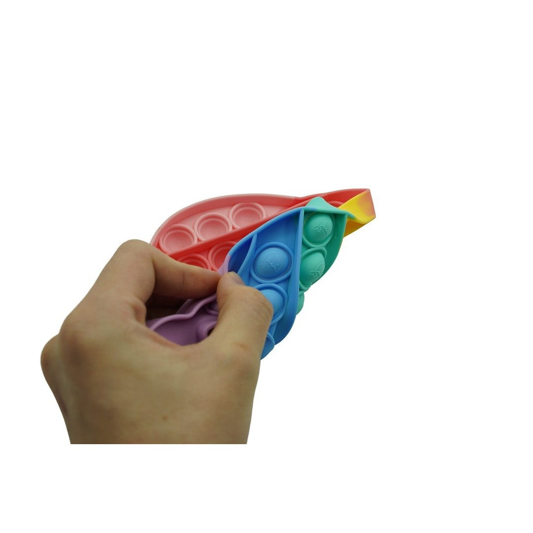 Jucarie Antistres Din Silicon, Pop It Now And Flip It, Delfin