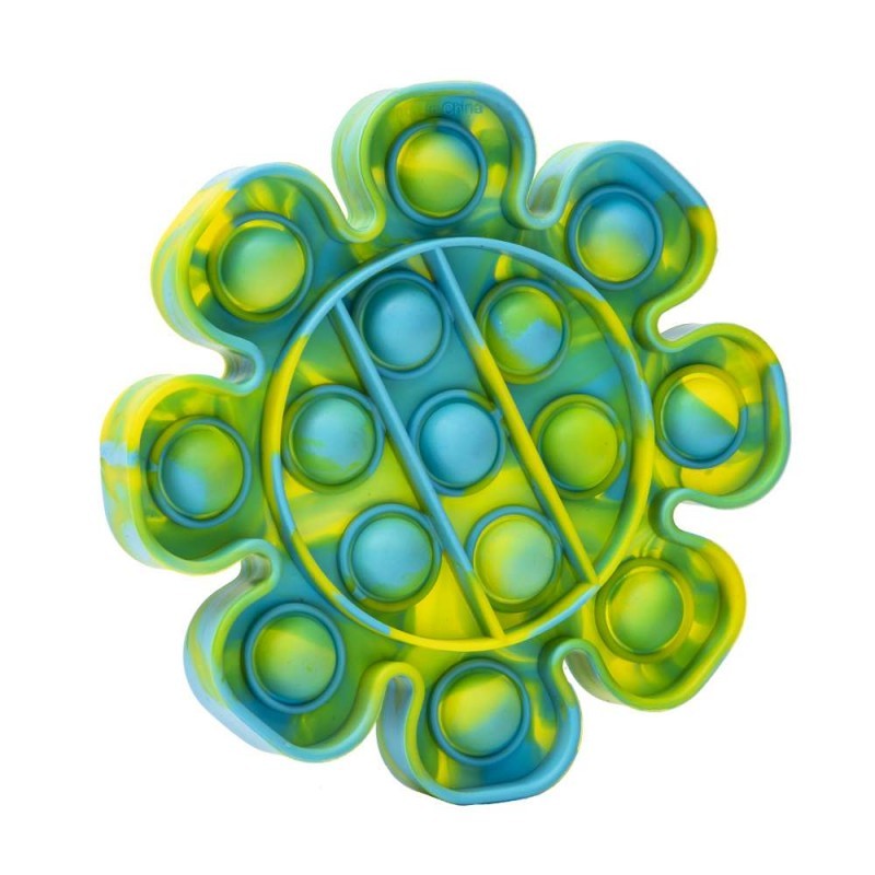 Jucarie Antistres Din Silicon, Pop It Now And Flip It, Floare