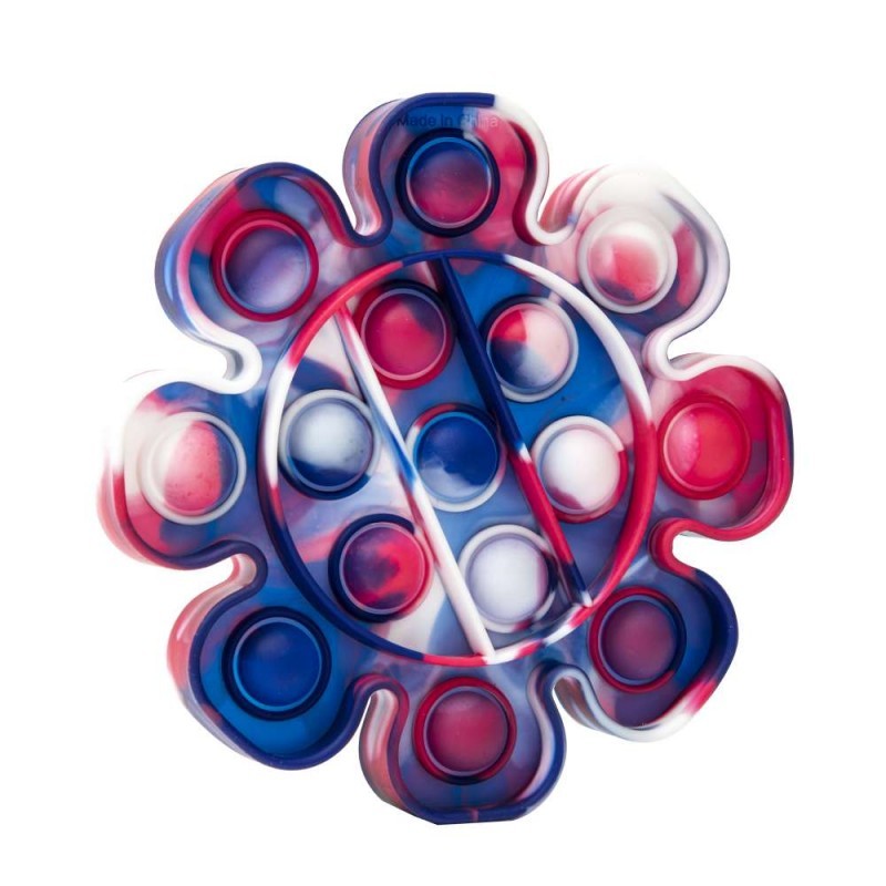Jucarie Antistres Din Silicon, Pop It Now And Flip It, Floare