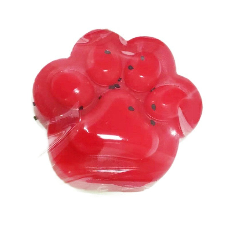 Jucarie Antistres Squishy, Vivimall, cu Revenire Lenta, Squeeze Pinch Family, Model Labuta de Pisica, Rosie - vivimall.ro