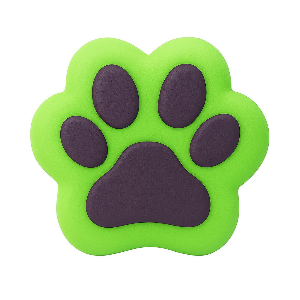 Jucarie Antistres Squishy, Vivimall, Revenire Lenta, Model Labuta de Pisica Pufoasa, Squishy, Medium 7.5 x 5.5 cm 150 g, Verde Negru - vivimall.ro