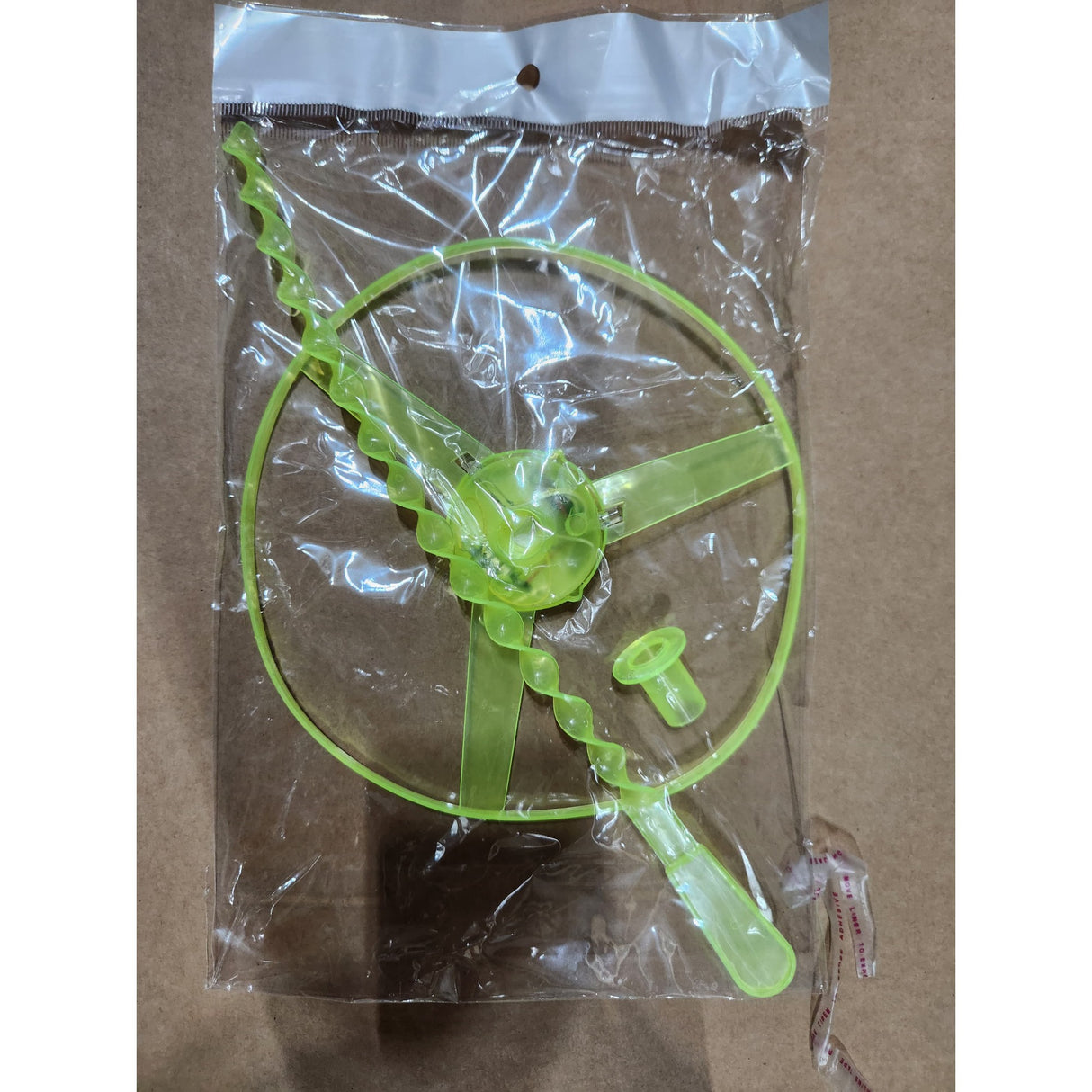 Jucarie Disc Zburator, Vivimall, cu Lumini, Manual, din ABS, +14 Ani, Galben - vivimall.ro