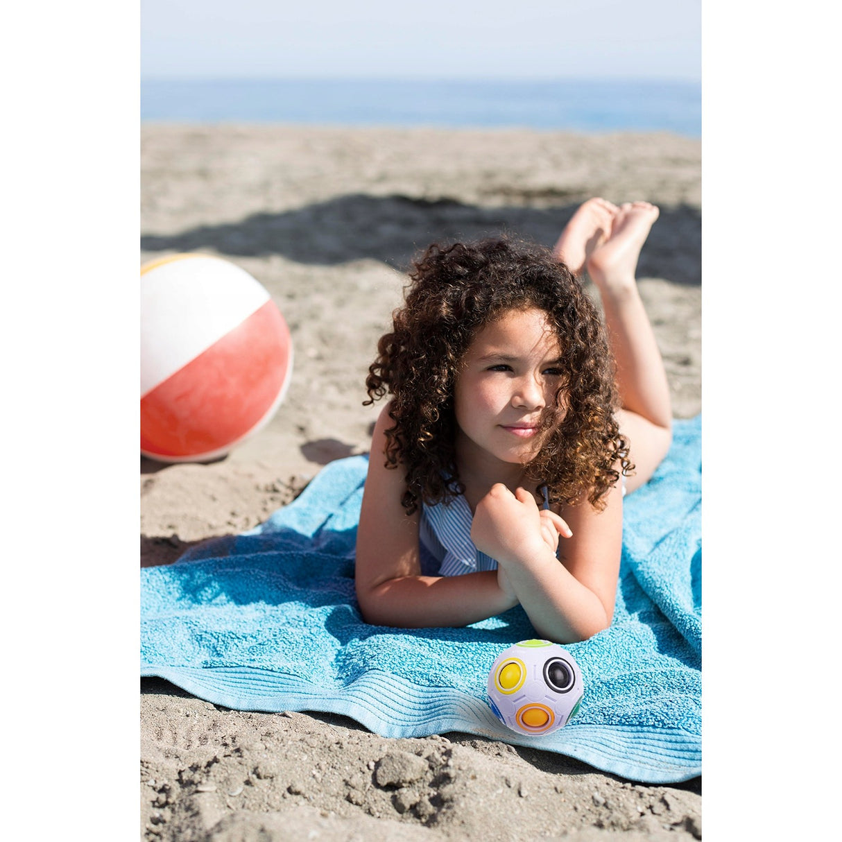 Jucarie interactiva antistres minge, multicolor, + 3 ani - vivimall.ro