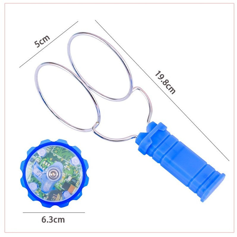 Jucarie Interactiva, Vivimall, Titirez Magnetic, cu Led, 19.8 x 5 cm, Albastru - vivimall.ro