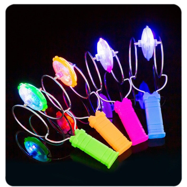 Jucarie Interactiva, Vivimall, Titirez Magnetic, cu Led, 19.8 x 5 cm, Verde - vivimall.ro