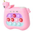 Jucarie Interactiva Pop It Whack A Mole, Tip Consola, Anti-Stres, 4 Moduri De Joc, Din Abs Si Silicon, +3 Ani - vivimall.ro
