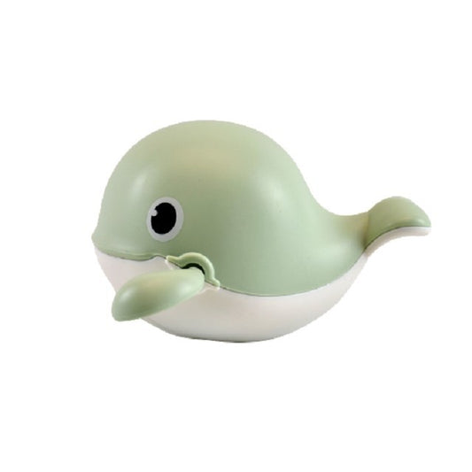 Jucarie pentru baie pentru copii, Flippy, balena verde, Resigilat