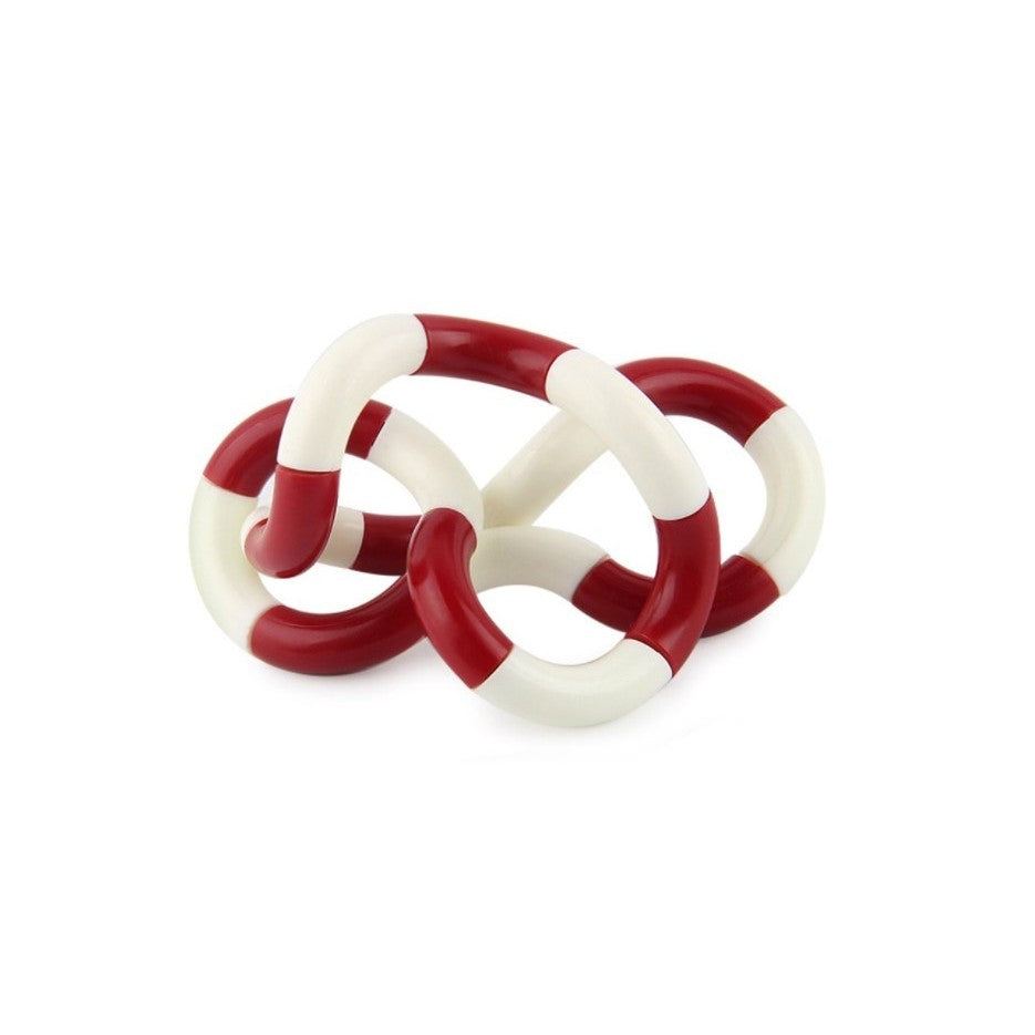 Jucarie Senzoriala Antistres, Fidget Twist Cu Miscari Infinite De Decompresie, /Rosu