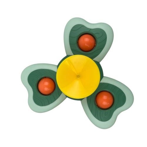 Jucarie Spinner pentru copii cu 3 laturi, Spinimals Premium Melc, Verde - vivimall.ro