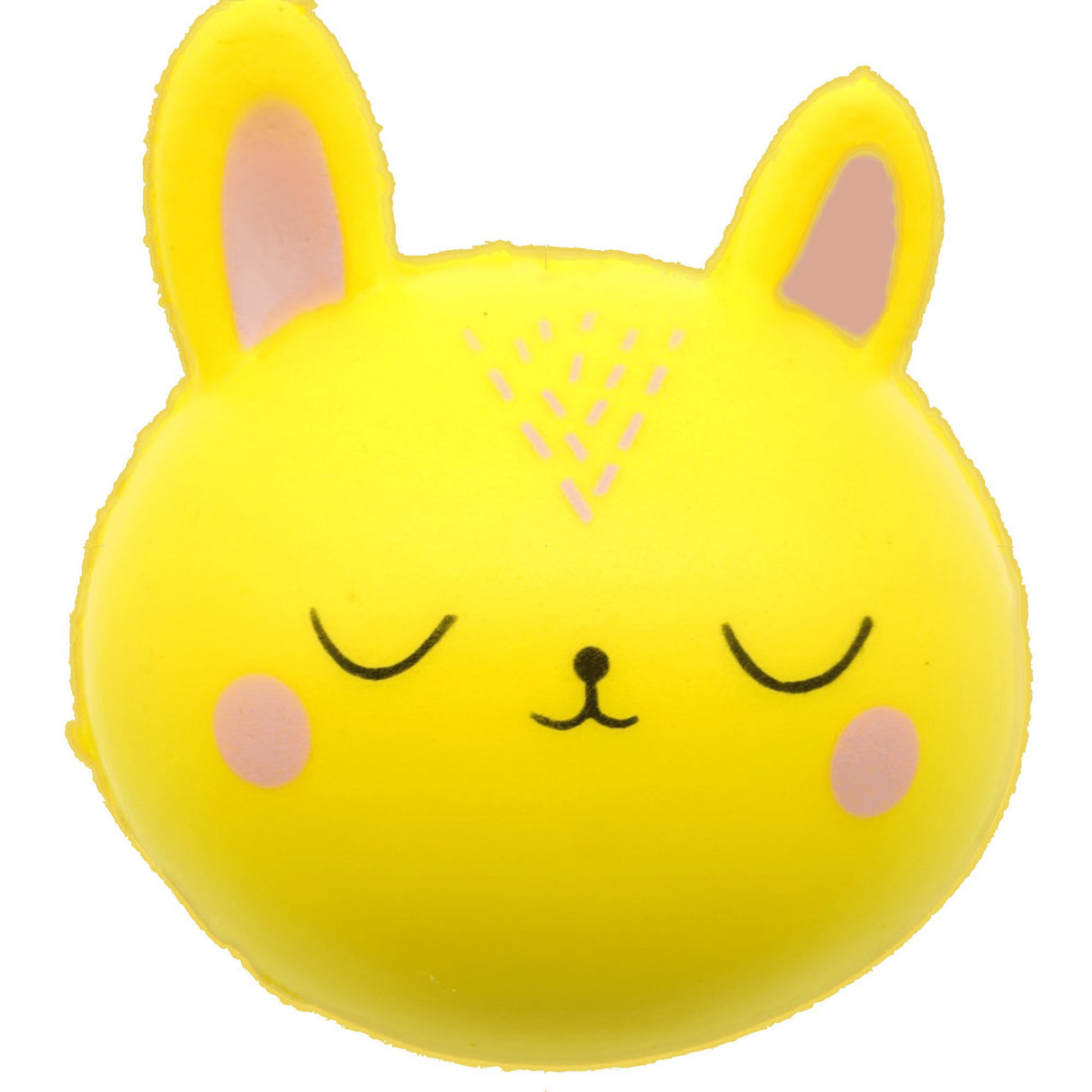 Jucarie Squish Toy Flippy, model pisica galbena