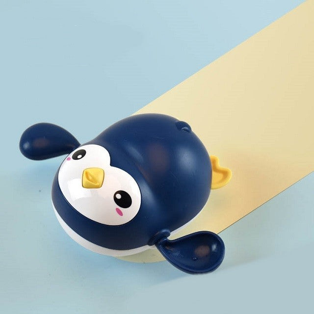 Jucarii de baie pentru copii, Vivimall, pinguinul albastru - vivimall.ro