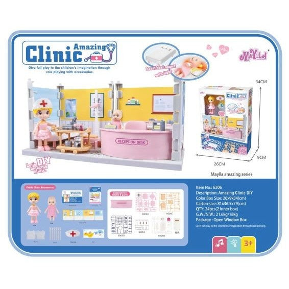 Set cabinet medical cu instrumente, Jucarii pentru copii, Vivimall - vivimall.ro