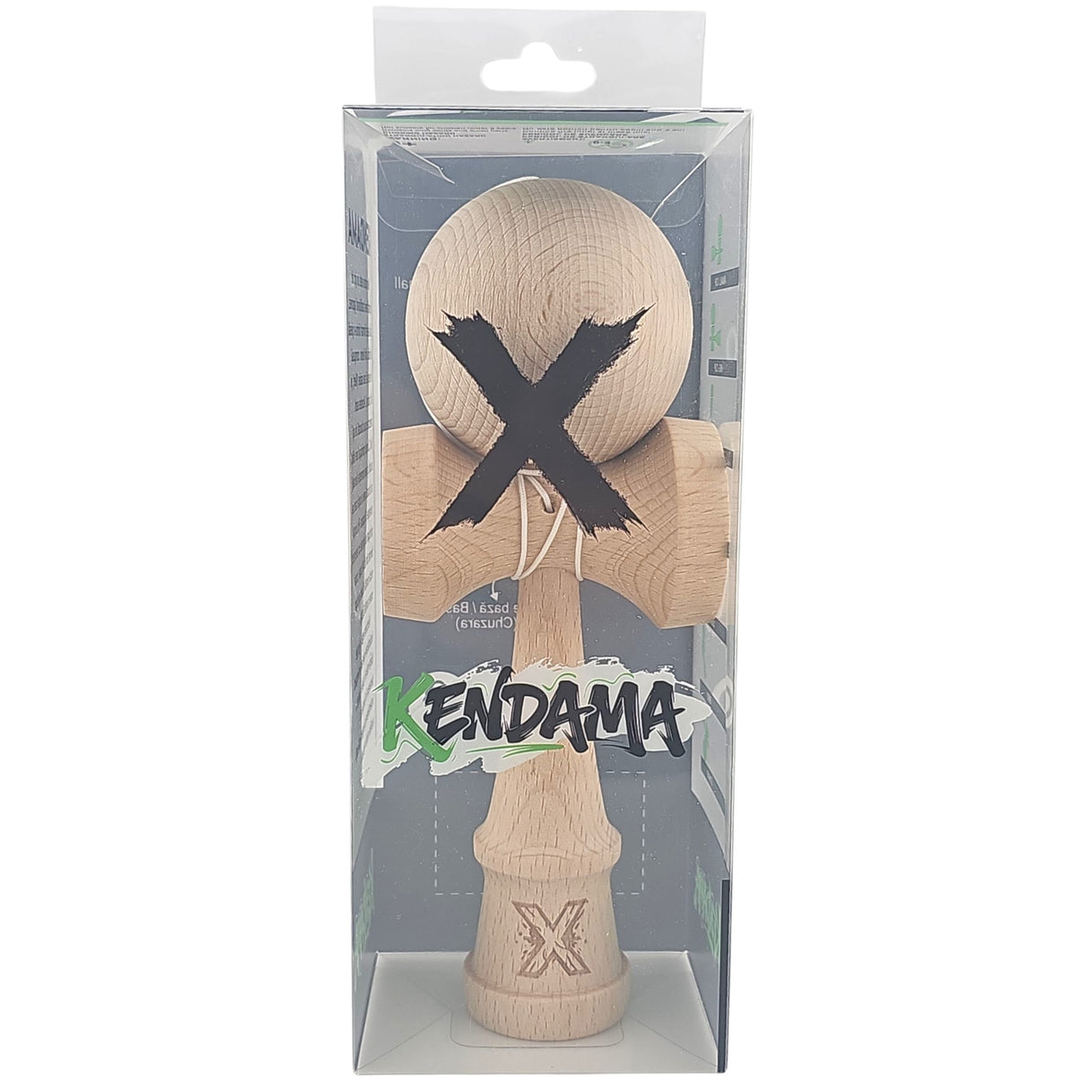 Kendama X Originală, Profesională, Vivimall, 18 cm, Lemn - vivimall.ro
