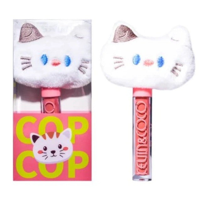 Luciu De Buze Cu Papusi De Plus | GlamyBear - vivimall.ro